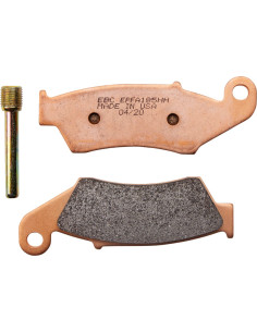 Plaquettes de frein EBC BRAKES EPFA185HH métal fritté