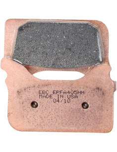 Plaquettes de frein EBC BRAKES EPFA405HH métal fritté