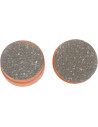 Plaquettes de frein EBC BRAKES FA012V semi métal fritté