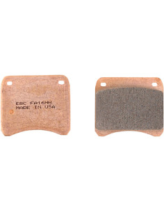 Plaquettes de frein EBC BRAKES FA016HH métal fritté