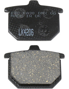 Plaquettes de frein EBC BRAKES FA030 organique