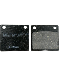 Plaquettes de frein EBC BRAKES FA036 organique