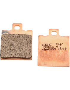 Plaquettes de frein EBC BRAKES FA047HH métal fritté