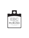 Plaquettes de frein EBC BRAKES FA047V semi métal fritté