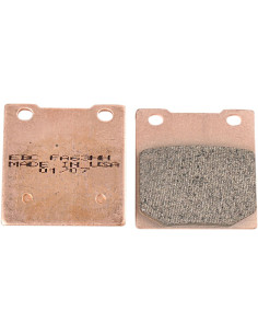 Plaquettes de frein EBC BRAKES FA063HH métal fritté
