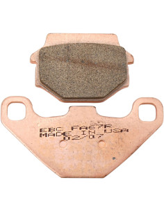Plaquettes de frein EBC BRAKES FA067R métal fritté