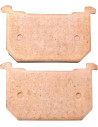 Plaquettes de frein EBC BRAKES FA068HH métal fritté
