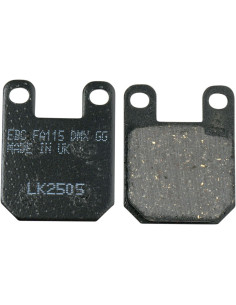 Plaquettes de frein EBC BRAKES FA115 organique
