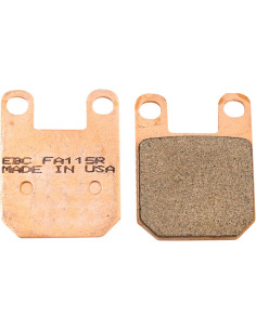 Plaquettes de frein EBC BRAKES FA115R métal fritté
