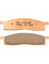 Plaquettes de frein EBC BRAKES FA119R métal fritté
