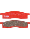 Plaquettes de frein EBC BRAKES FA119TT métal fritté