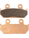 Plaquettes de frein EBC BRAKES FA121HH métal fritté