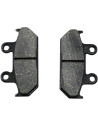 Plaquettes de frein EBC BRAKES FA124/2 organique