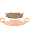 Plaquettes de frein EBC BRAKES FA129R métal fritté