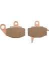Plaquettes de frein EBC BRAKES FA130R métal fritté