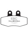 Plaquettes de frein EBC BRAKES FA132 organique