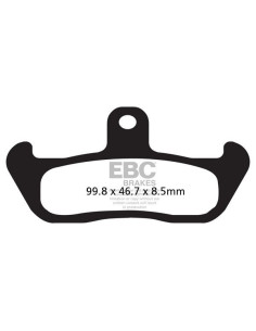 Plaquettes de frein EBC BRAKES FA134 organique