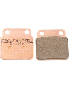 Plaquettes de frein EBC BRAKES FA137R métal fritté