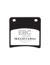 Plaquettes de frein EBC BRAKES FA146V semi métal fritté