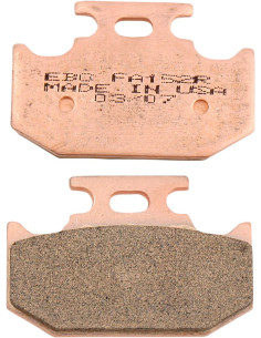 Plaquettes de frein EBC BRAKES FA152R métal fritté
