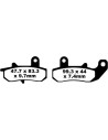 Plaquettes de frein EBC BRAKES FA157 organique