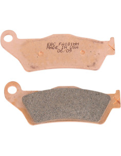Plaquettes de frein EBC BRAKES FA181HH métal fritté