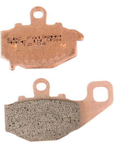 Plaquettes de frein EBC BRAKES FA192HH métal fritté
