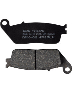 Plaquettes de frein EBC BRAKES FA196 organique