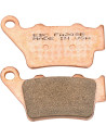 Plaquettes de frein EBC BRAKES FA208R métal fritté