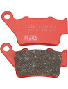 Plaquettes de frein EBC BRAKES FA208TT métal fritté