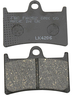 Plaquettes de frein EBC BRAKES FA252 organique
