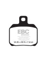 Plaquettes de frein EBC BRAKES FA266V semi métal fritté