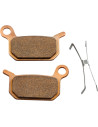 Plaquettes de frein EBC BRAKES FA325R métal fritté