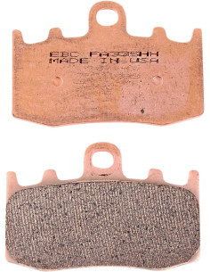 Plaquettes de frein EBC BRAKES FA335HH métal fritté