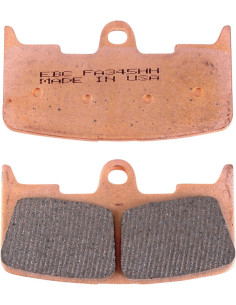 Plaquettes de frein EBC BRAKES FA345HH métal fritté