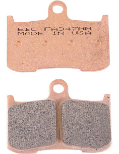 Plaquettes de frein EBC BRAKES FA347HH métal fritté