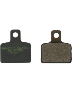 Plaquettes de frein EBC BRAKES FA351TT métal fritté