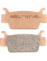 Plaquettes de frein EBC BRAKES FA410R métal fritté