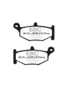 Plaquettes de frein EBC BRAKES FA419V semi métal fritté