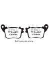 Plaquettes de frein EBC BRAKES FA436V semi métal fritté