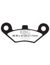 Plaquettes de frein EBC BRAKES FA453R métal fritté