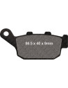 Plaquettes de frein EBC BRAKES FA496V semi métal fritté