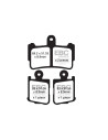 Plaquettes de frein EBC BRAKES FA499/4HH métal fritté