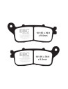 Plaquettes de frein EBC BRAKES FA636HH métal fritté