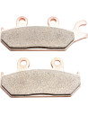 Plaquettes de frein EBC BRAKES FA642R métal fritté