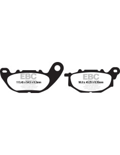 Plaquettes de frein EBC BRAKES FA663 organique