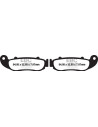 Plaquettes de frein EBC BRAKES FA664R métal fritté