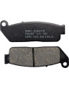 Plaquettes de frein EBC BRAKES FA672 organique