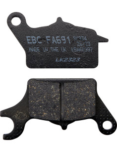 Plaquettes de frein EBC BRAKES FA691 organique
