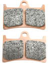 Plaquettes de frein EBC BRAKES GPFAX380HH métal fritté